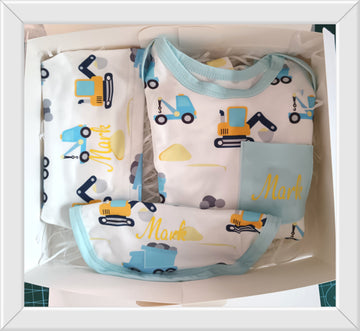 Personalised baby vest/sleepsuits