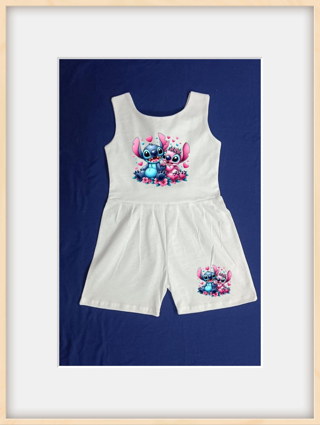 Girls personalised rompers